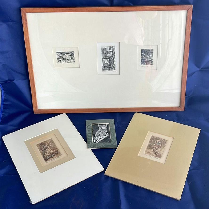 Etchings And Linocuts - image 1 of 15