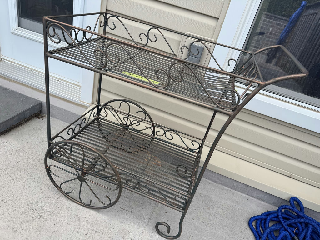 Metal Tea Cart - image 1 of 5