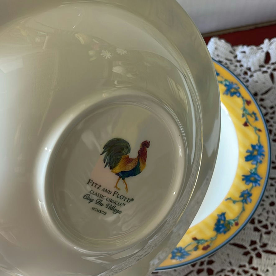 Fitz and Floyd Coq du Village Dinnerware - image 8 of 12