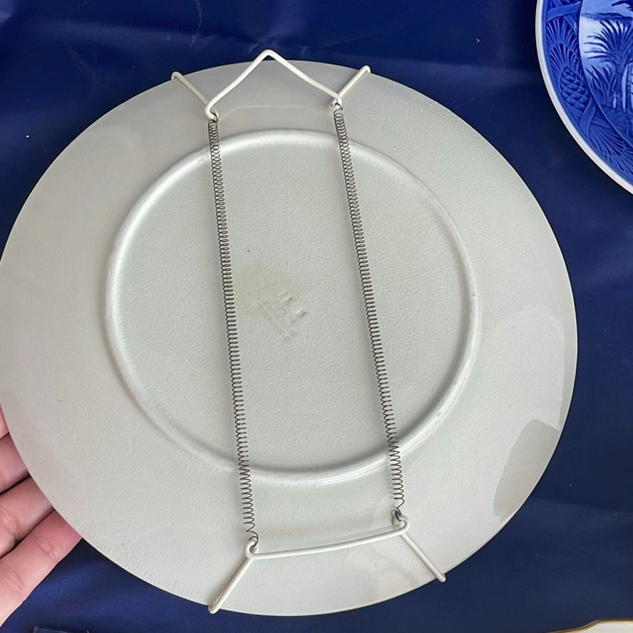 Vintage and Antique Plates, Delft Trivet and small Bowl - image 8 of 24