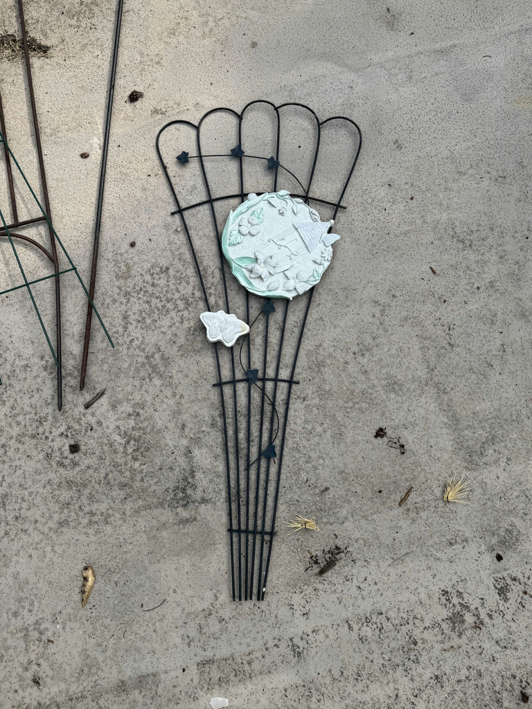 Various Metal Plant Holders - image 7 of 9