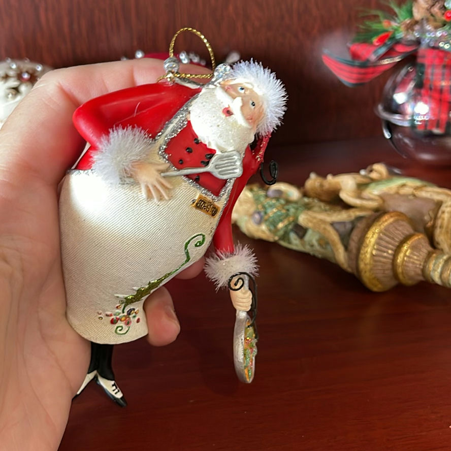 Waterford Christmas Ornaments And Handmade Sleigh - image 5 of 22