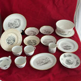 Antique English Regency Spode Bone China - thumbnail 1 of 19
