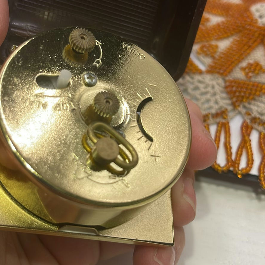 Vintage Beaded Art, Westclox Portable Alarm Clock, Citizen Men's Watch and more - image 7 of 10