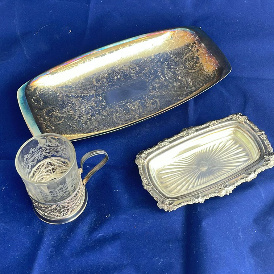 Vintage Silver Plated Items - image 1 of 12