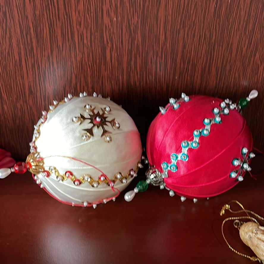 Waterford Christmas Ornaments And Handmade Sleigh - image 6 of 22