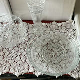 Various Crystal Bowls, Glasses and Vase - thumbnail 3 of 15