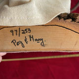 Santa on Wood Ltd Edition by Peg & Mary  - thumbnail 11 of 11