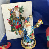 Decorative Santa Lot including Jim Shore Santa holding Boat - thumbnail 6 of 19