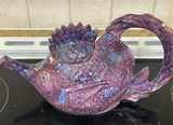 Purple Fish Teapot - thumbnail 2 of 9