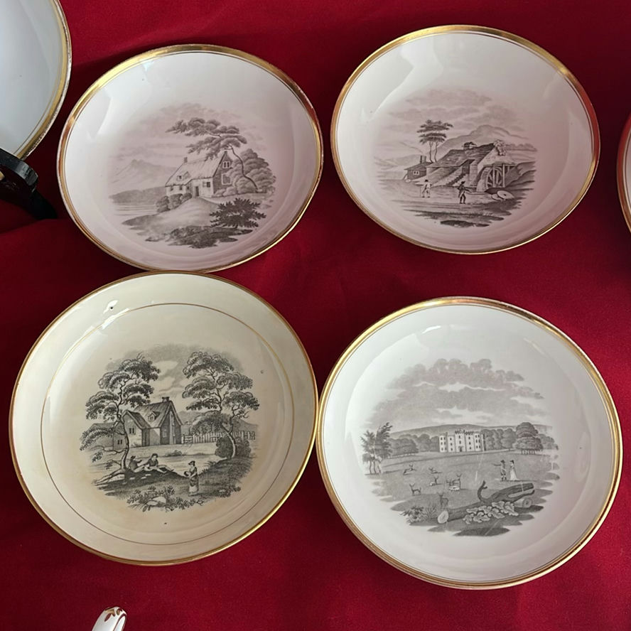 Antique English Regency Spode Bone China - image 9 of 19