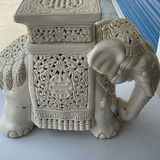 Vintage Large Elephant Plant Stand - thumbnail 6 of 11