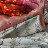Various Vintage Colourful Material  - thumbnail 2 of 18