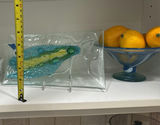 Glass Fish Dish and Glass Pedestal Dish with Lemons - thumbnail 2 of 7
