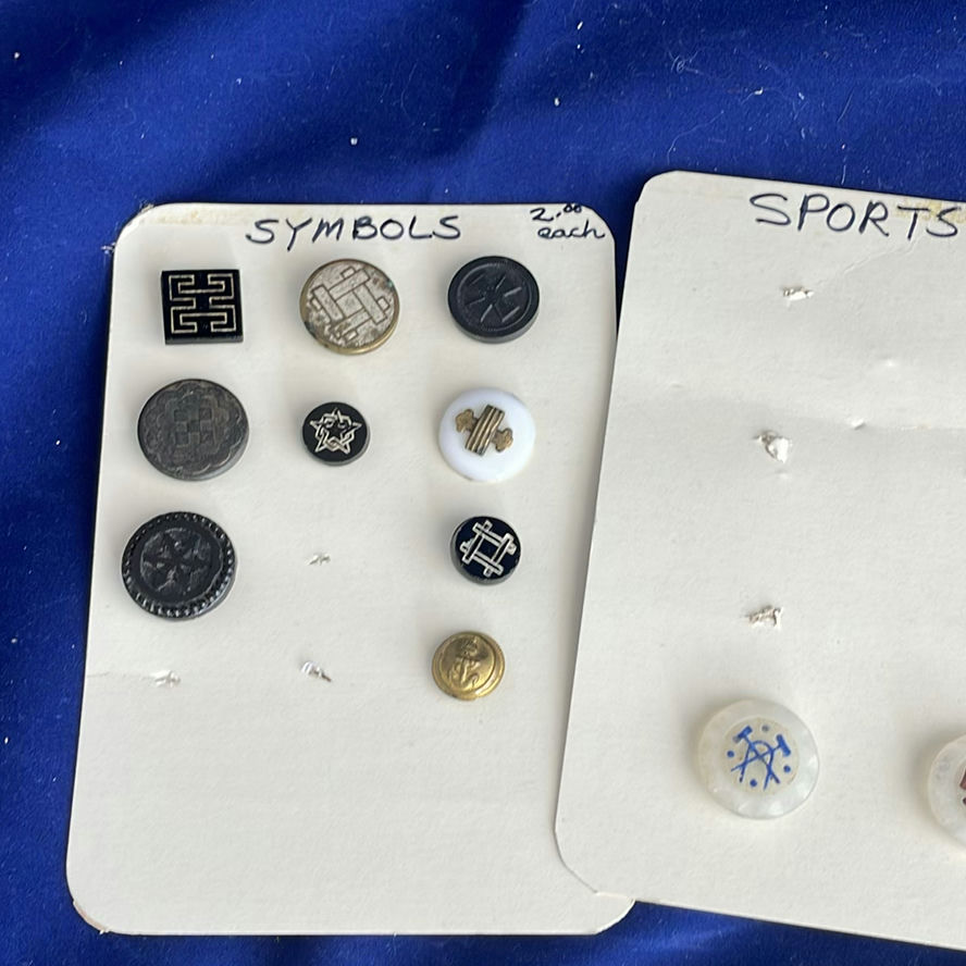 Vintage Buttons and Book - image 4 of 5