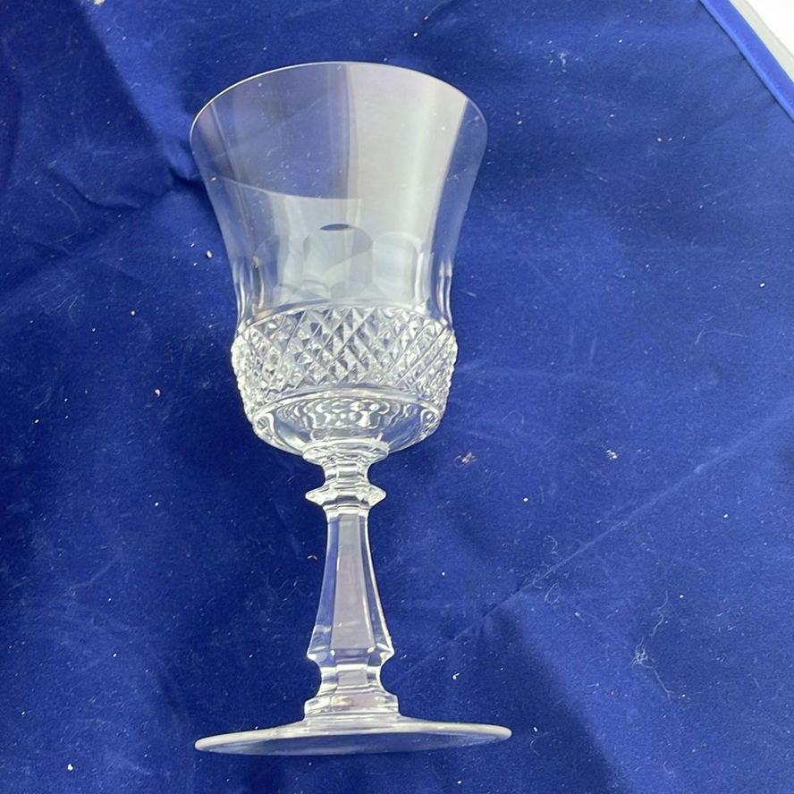Crystal Glasses Granada By Val St Lambert - image 5 of 13