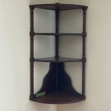 Wooden Corner 3 shelf unit - thumbnail 1 of 5
