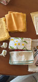 Vintage Cloth Napkins And Napkin Rings - thumbnail 4 of 7