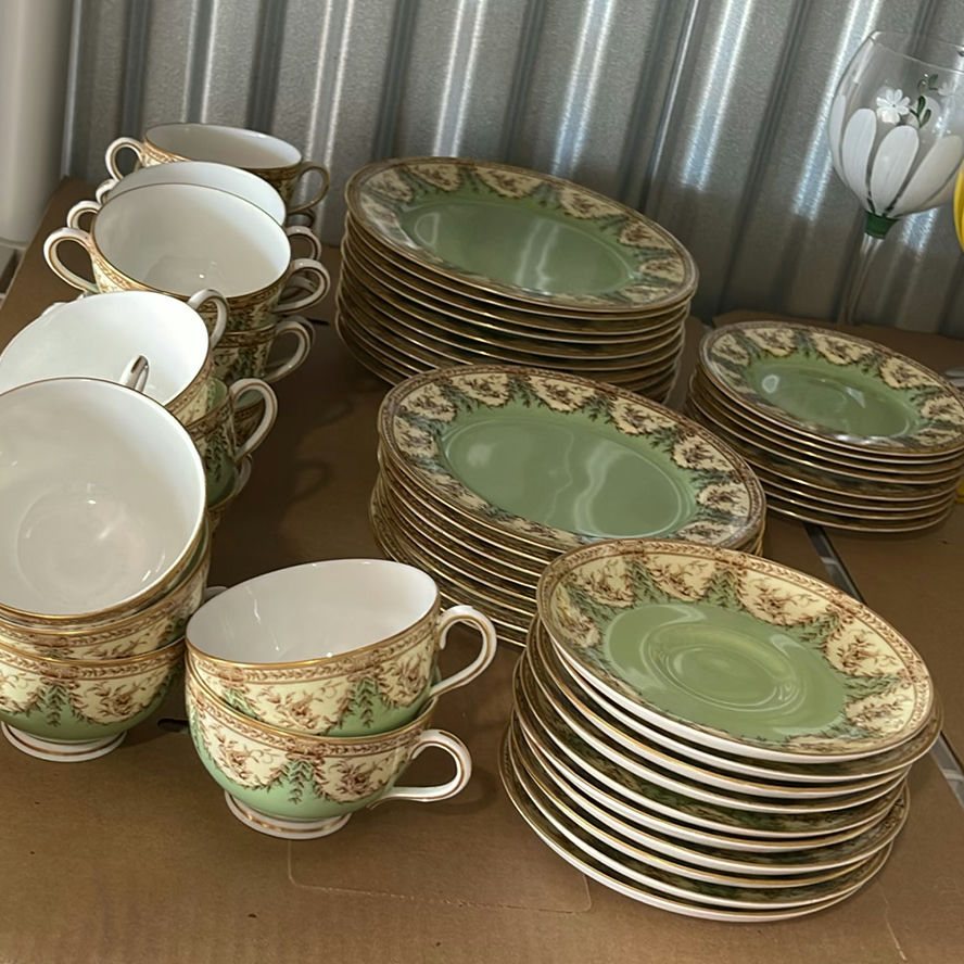Antique Royal Worcester 1893 Dinnerware - image 1 of 19