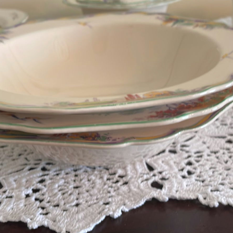 Royal Ivory Woodland Scenes John Maddock Dinnerware - image 5 of 20