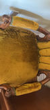 Antique Victorian Style Velvet Armchair - thumbnail 6 of 8