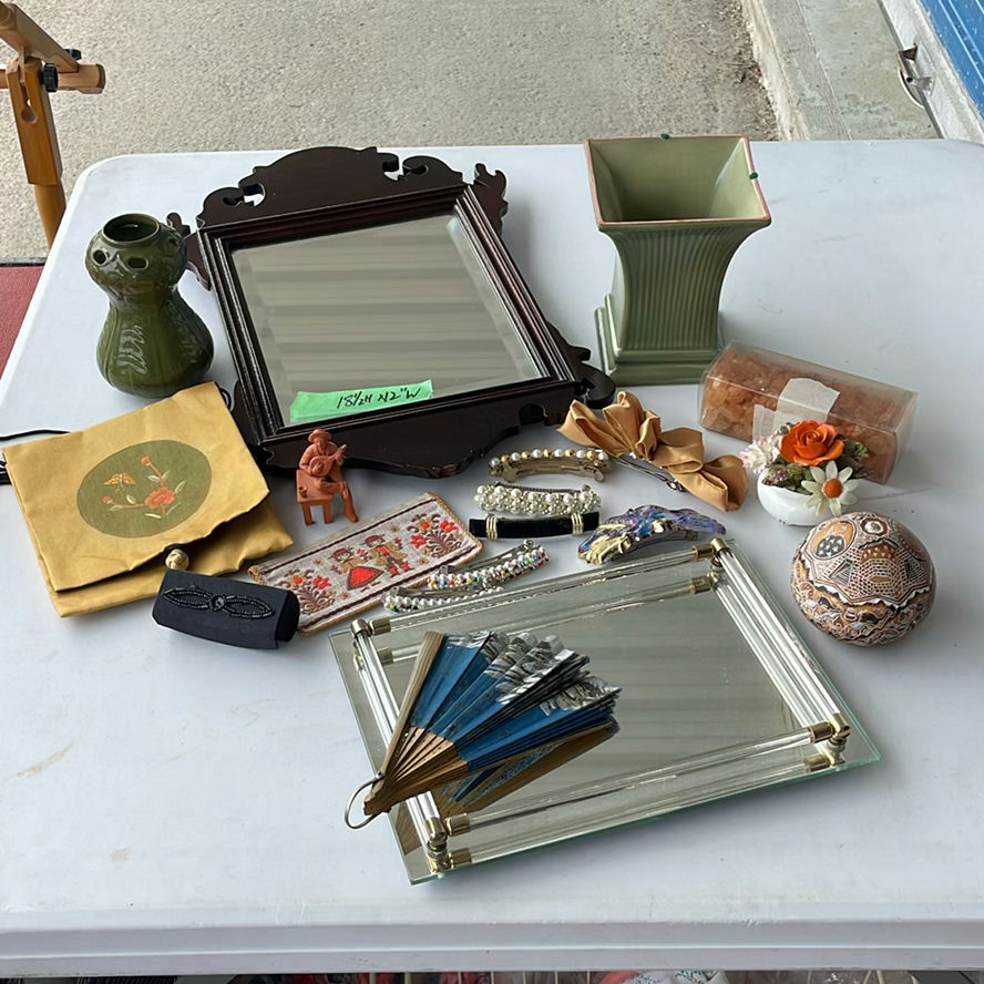 Vintage Mirrors, Barrettes and More - image 1 of 14