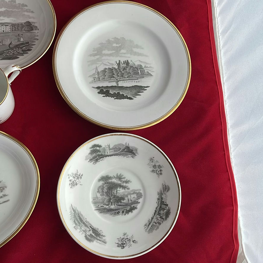 Antique English Regency Spode Bone China - image 7 of 19