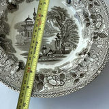 Antique Transferware and Antique Game Pie Dish - thumbnail 9 of 25