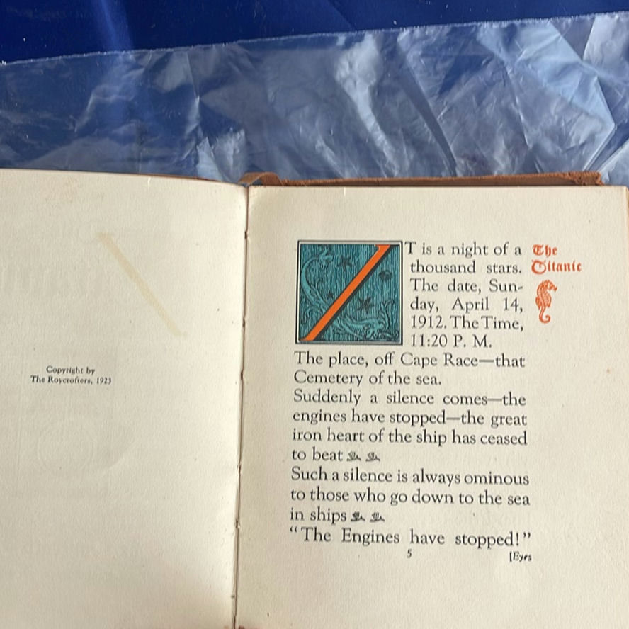 Antique Glass Measuring cup, Vintage Books including The Titanic - image 18 of 18