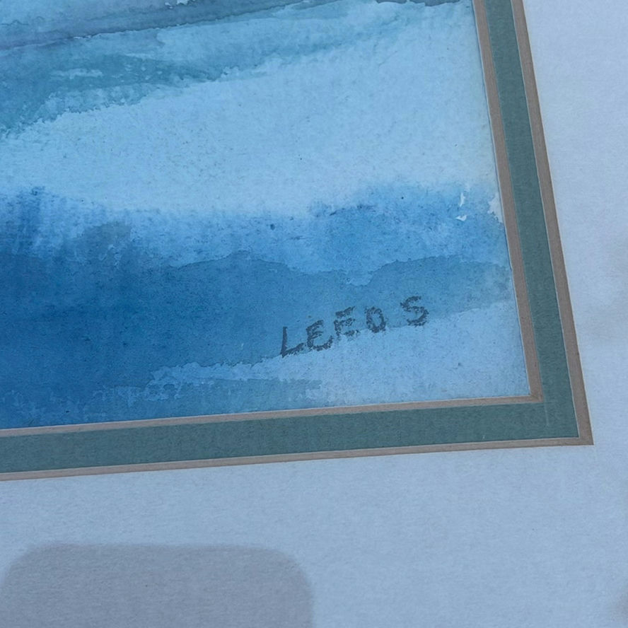 Original Local Floral Painting Signed Leeds And Older Print Of A Woman Signed W.A.S - image 9 of 12