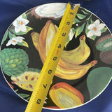 Pineapple Stand with Appetizer Forks, 6 Royal Vale Fruit Plates and Candles - thumbnail 10 of 10