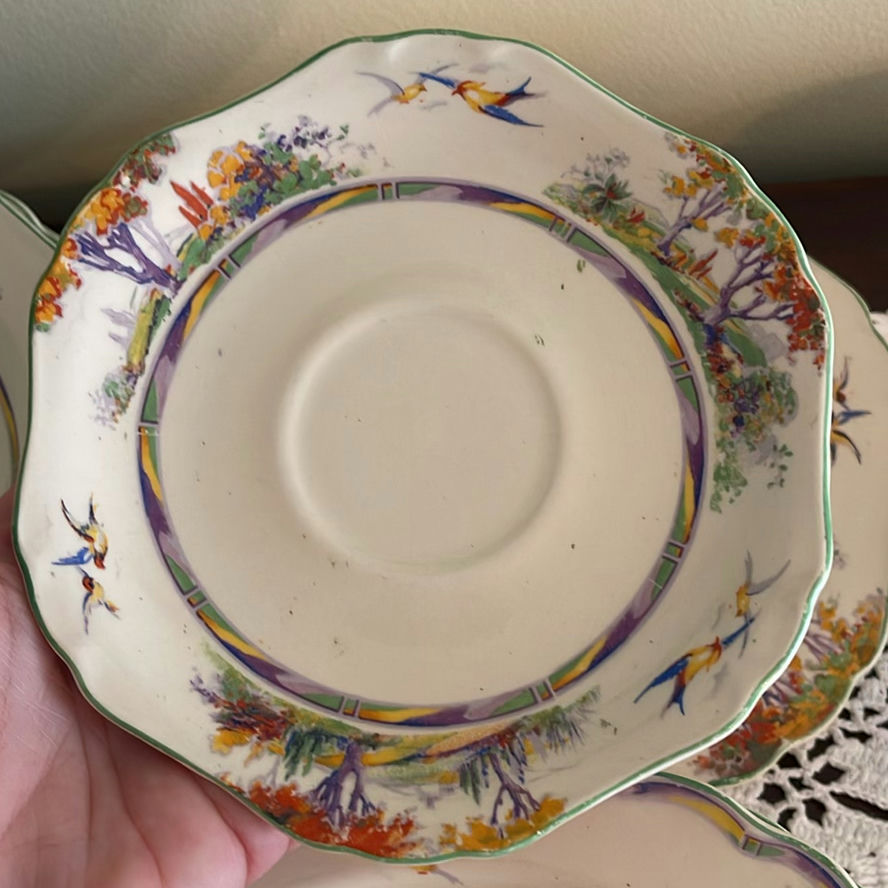 Royal Ivory Woodland Scenes John Maddock Dinnerware - image 13 of 20