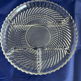 Glass Cake Stand, dish and bowl with cake server - thumbnail 2 of 10