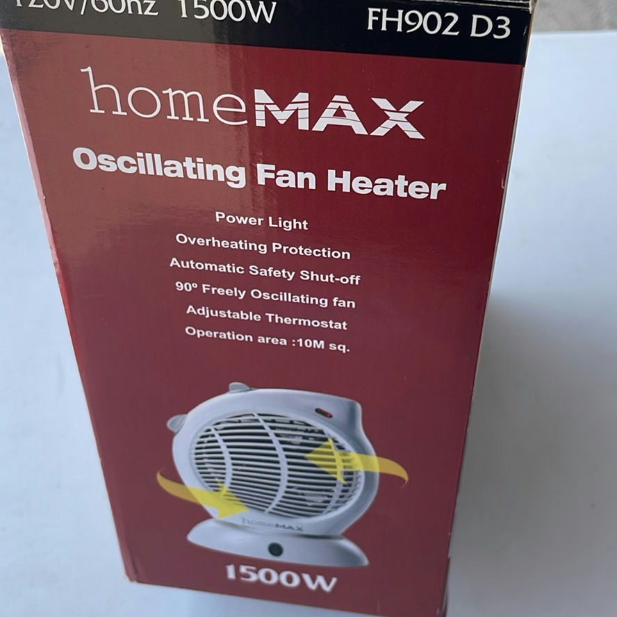 Home Max Oscillating Home Heater - image 3 of 4