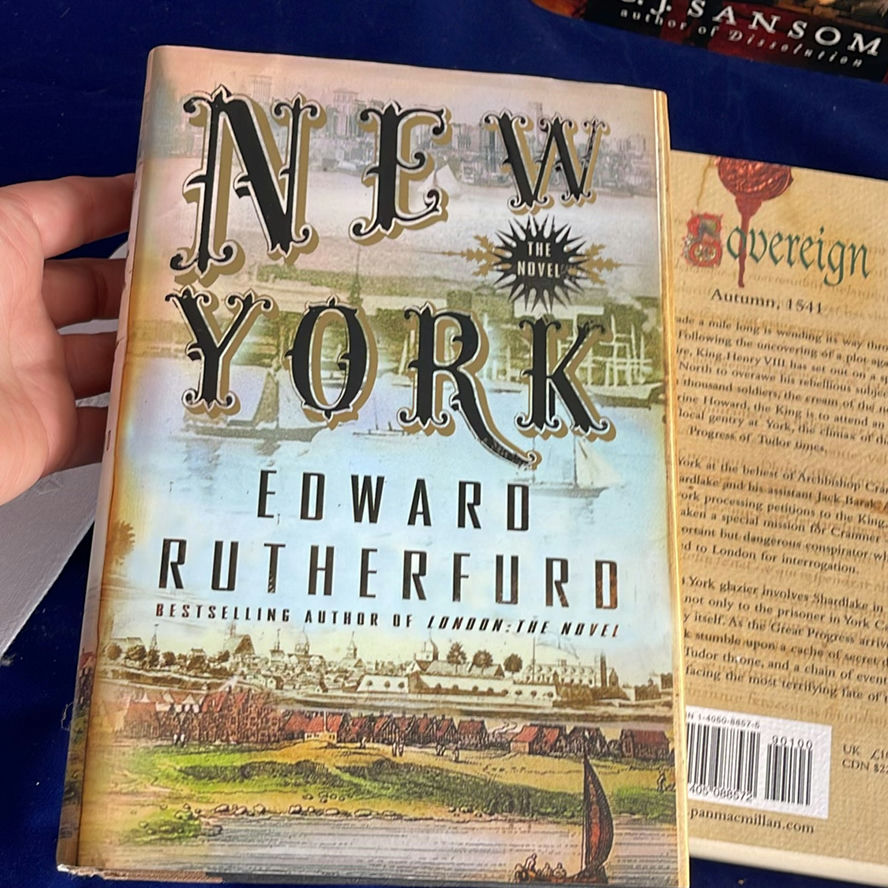 C.J Sansom and Edward Rutherford Books  - image 3 of 9