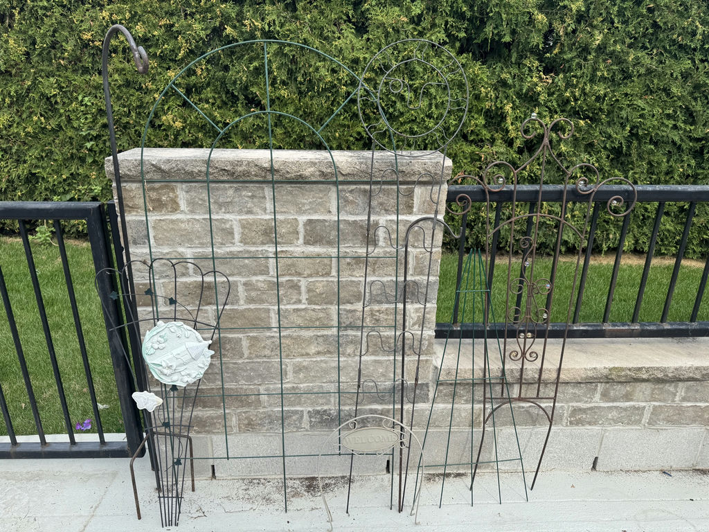 Various Metal Plant Holders - image 1 of 9