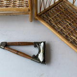 Vintage 3 Tiered and 2 Tiered Rattan and Wicker Wall Shelves - thumbnail 5 of 5