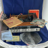 Panasonic Record Player/AM FM Radio, Speakers, Records - thumbnail 1 of 19