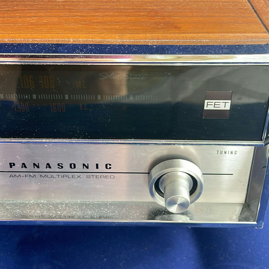 Panasonic Record Player/AM FM Radio, Speakers, Records - image 14 of 19