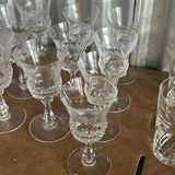 Crystal Glasses Granada By Val St Lambert - thumbnail 3 of 13