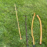 Antique Parasol Frame and 3 Vintage Canes  - thumbnail 2 of 12
