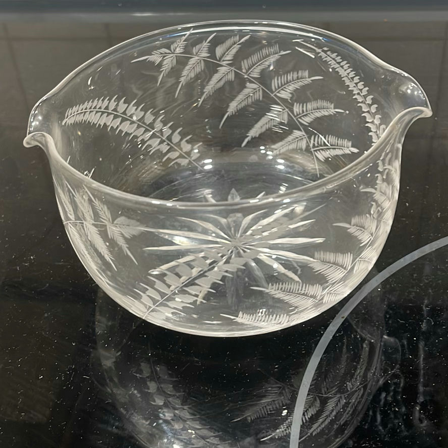 Antique Etched Fern Glassware - image 18 of 22