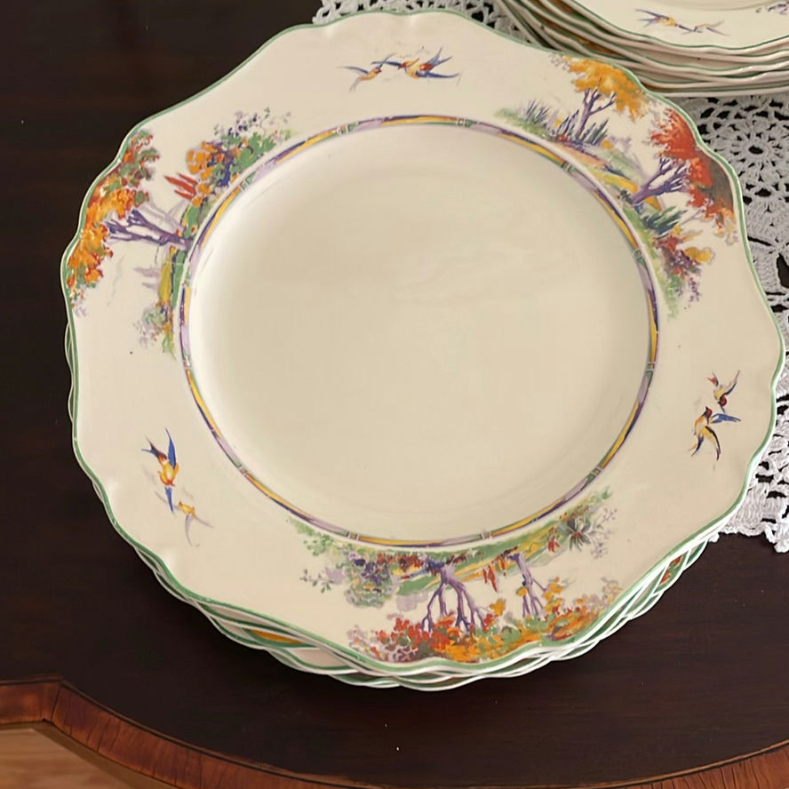 Royal Ivory Woodland Scenes John Maddock Dinnerware - image 2 of 20