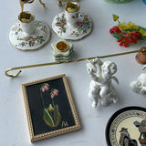 Porcelain Cherubs, Greek Plates, Wedgwood Pewter Vase and More - thumbnail 3 of 32