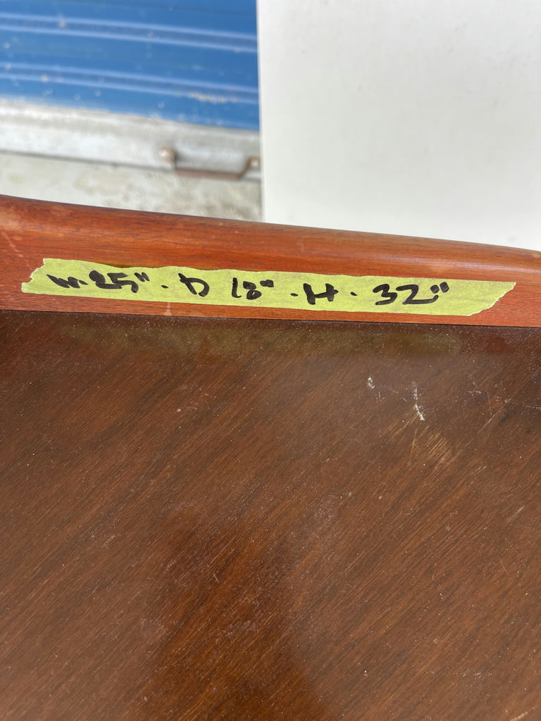 Vintage Mahogany Two Tier Accent Table - image 3 of 7