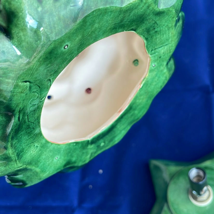 Vintage Green Ceramic Light Up Tree - image 8 of 8