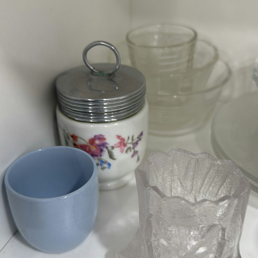 Various Kitchen Items Incl Egg Cups and Coddler - image 3 of 7