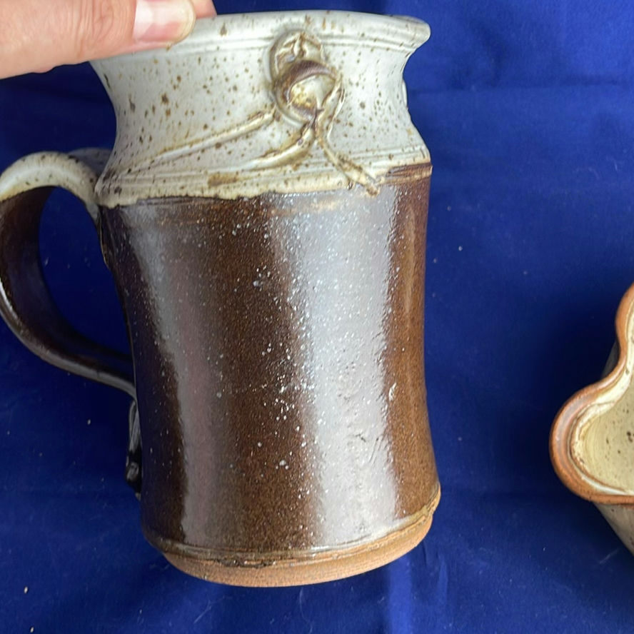 Pottery Lot Including Teapot and Juicer - image 11 of 23