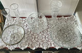 Various Crystal Bowls, Glasses and Vase - thumbnail 1 of 15
