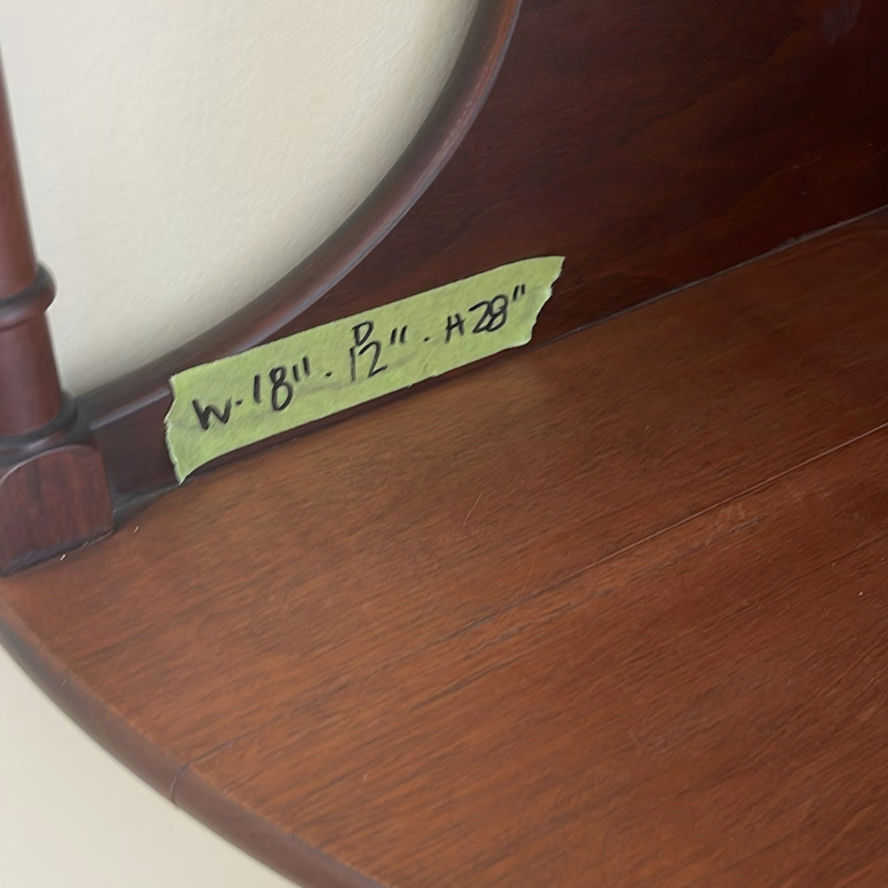 Wooden Corner 3 shelf unit - image 2 of 5